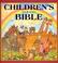 Cover of: Children's book of the Bible