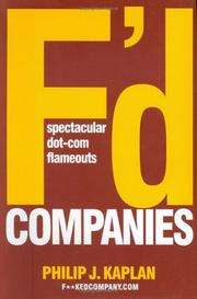 Cover of: F'd Companies: Spectacular Dot-Com Flameouts