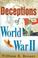 Cover of: Deceptions Of World War II