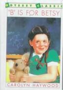 Cover of: B Is for Betsy by 