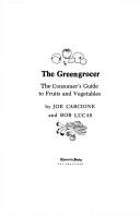 Cover of: The Greengrocer