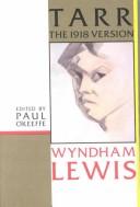 Cover of: Tarr by Wyndham Lewis