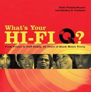 Cover of: What's Your Hi-Fi Q?: From Prince to Puff Daddy, 30 Years of Black Music Trivia