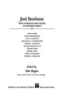 Cover of: Just Business by Tom Regan