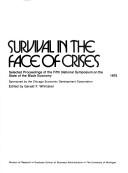 Survival in the face of crises by National Symposium on the State of the Black Economy 5th New York 1975.