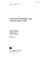 Cover of: Income transfers and family structure