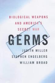 Cover of: Germs by Judith Miller, Stephen Engelberg, William J. Broad