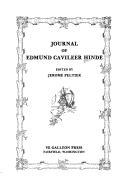 Cover of: Journal of Edward Cavileer Hinde