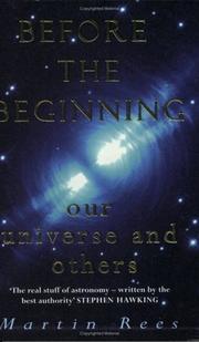 Cover of: Before the Beginning