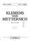 Cover of: Klemens von Metternich