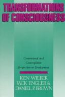 Cover of: Transformations of consciousness by Ken Wilber