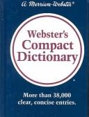 Cover of: Webster's Compact Dictionary