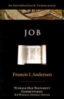 Cover of: Job by Francis I. Andersen