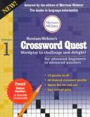 Cover of: Merriam-Webster's Crossword Quest, Volume 1