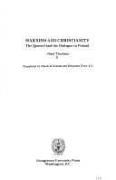 Cover of: Marxism and Christianity by Józef Tischner