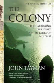 Cover of: The Colony by John Tayman, John Tayman