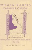 Cover of: Women Rabbis: Exploration & Celebration  by Gary Phillip Zola
