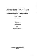 Cover of: Letters from Forest Place by edited by E. Grey Dimond and Herman Hattaway.