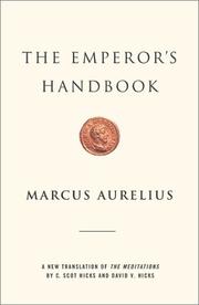 Cover of: The emperor's handbook by Marcus Aurelius