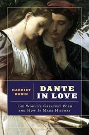 Cover of: Dante in Love by Harriet Rubin, Harriet Rubin