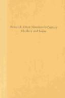 Cover of: Research about nineteenth-century children and books: portrait studies