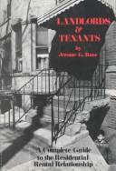 Cover of: Landlords and tenants by Jerome G. Rose