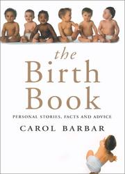 Cover of: The Birth Book | Carol Barber