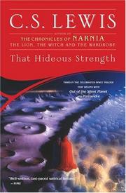 Cover of: That Hideous Strength (Space Trilogy, Book 3)