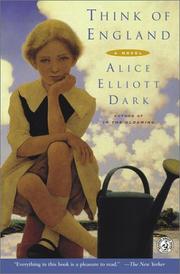 Cover of: Think of England by Alice Elliott Dark