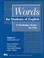 Cover of: Words for students of English