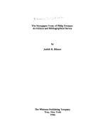 Cover of: The Newspaper Verse of Philip Freneau: An Edition and Bibliographic Survey