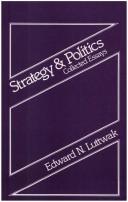 Cover of: Strategy and Politics