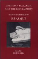 Cover of Christian humanism and the Reformation