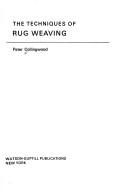 Cover of: weaving