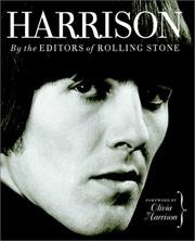 Cover of: Harrison (Editors of Rolling Stone) by Editors of Rolling Stone