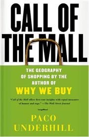 Cover of: Call of the Mall by Paco Underhill