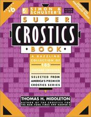 Cover of: Simon & Schuster Super Crostics Book #6 | Thomas H. Middleton