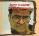 Cover of: Jaime Escalante: inspiring educator