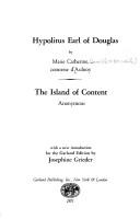 Cover of: Hypolitus Earl of Douglas by Marie-Catherine Le Jumelle de Berneville comtesse d'Aulnoy, Marie-Catherine Le Jumelle de Berneville comtesse d'Aulnoy