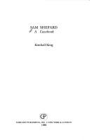 Cover of: Sam Shepard: A Casebook (Garland Reference Library of the Humanities)