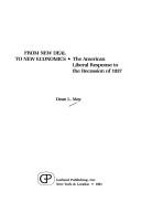 Cover of: From New Deal to new economics: the liberal response to the recession