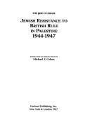 The Rise of Israel by Michael Joseph Cohen