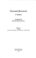 Cover of: L'Ameto by Giovanni Boccaccio