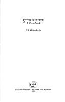 Peter Shaffer by C. J. Gianakaris