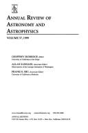 Cover of: Annual Review of Astronomy and Astrophysics: 1999 (Annual Review of Astronomy and Astrophysics)