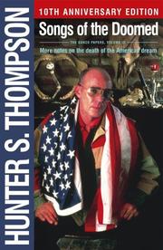 Cover of: Songs of the doomed by Hunter S. Thompson