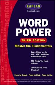 Cover of: Word power by Meg F. Schneider