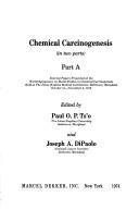 Cover of: Chemical carcinogenesis: selected papers.