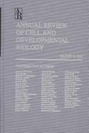 Cover of: Annual Review of Cell and Developmental Biology: 2003 (Annual Review of Cell and Developmental Biology)