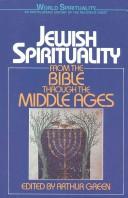 Cover of: Jewish spirituality by edited by Arthur Green.